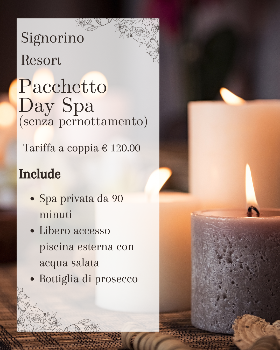 Pacchetto day spa